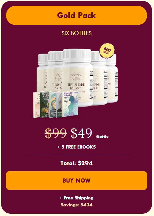 Buy Thyrafemme Balance 6 Bottles